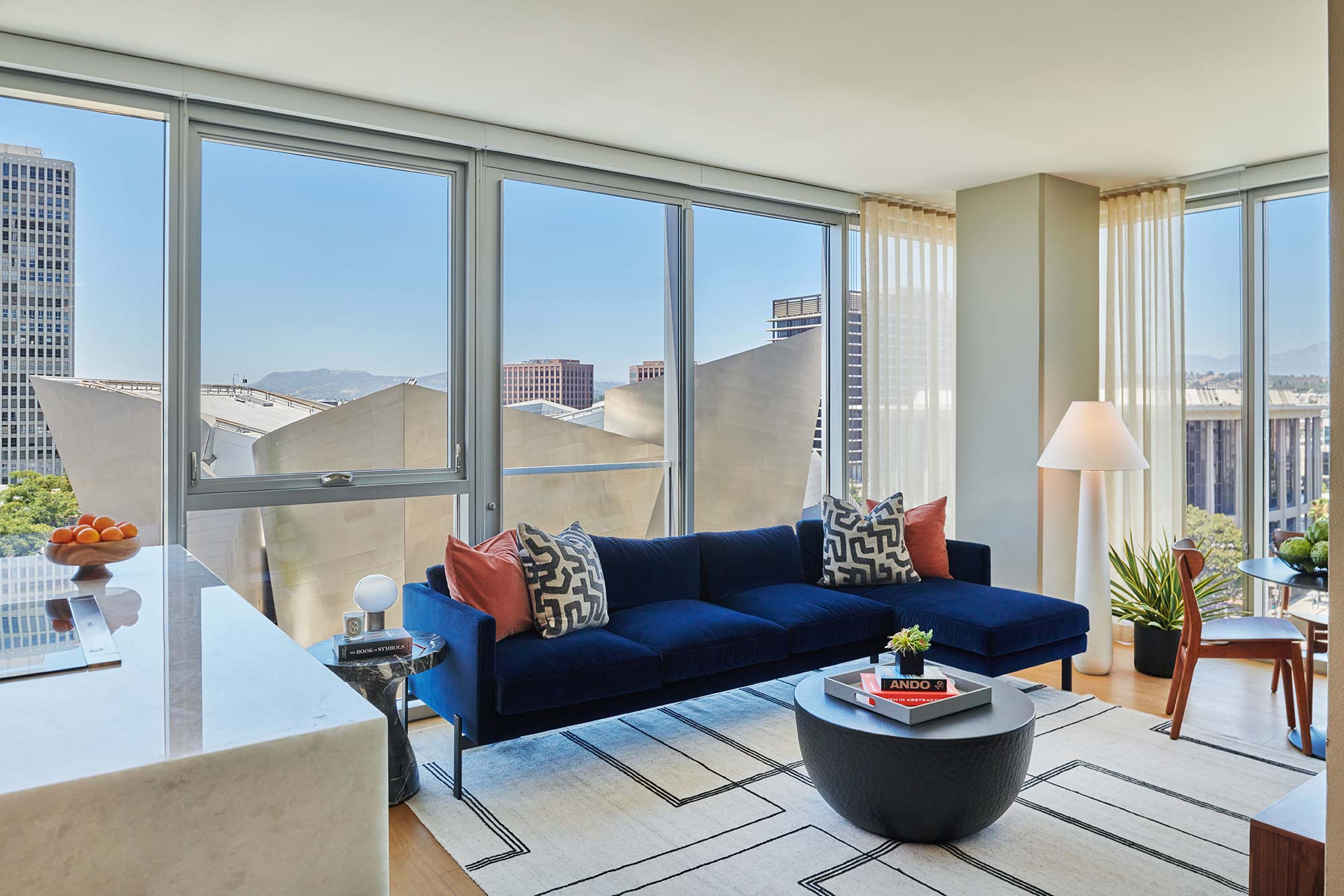 The Grand by Gehry 2 Bedroom living room